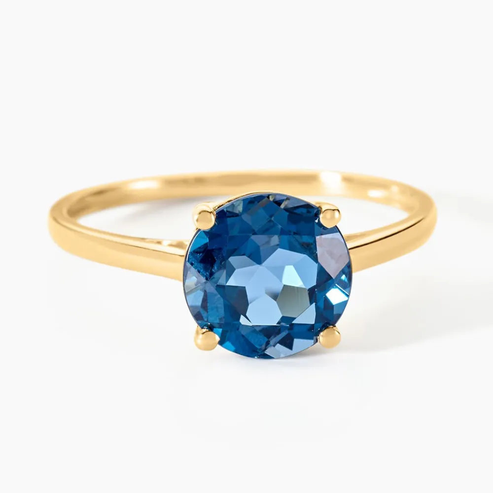 Marc Orian Anniversaire De Mariage|Bagues > Bague Or Jaune Wilfreda Topaze