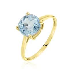 Marc Orian Anniversaire De Mariage|Bagues > Bague Or Jaune Wilfreda Topaze