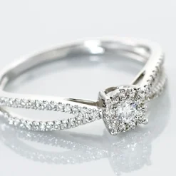 Bague Orphee Or Blanc Diamant