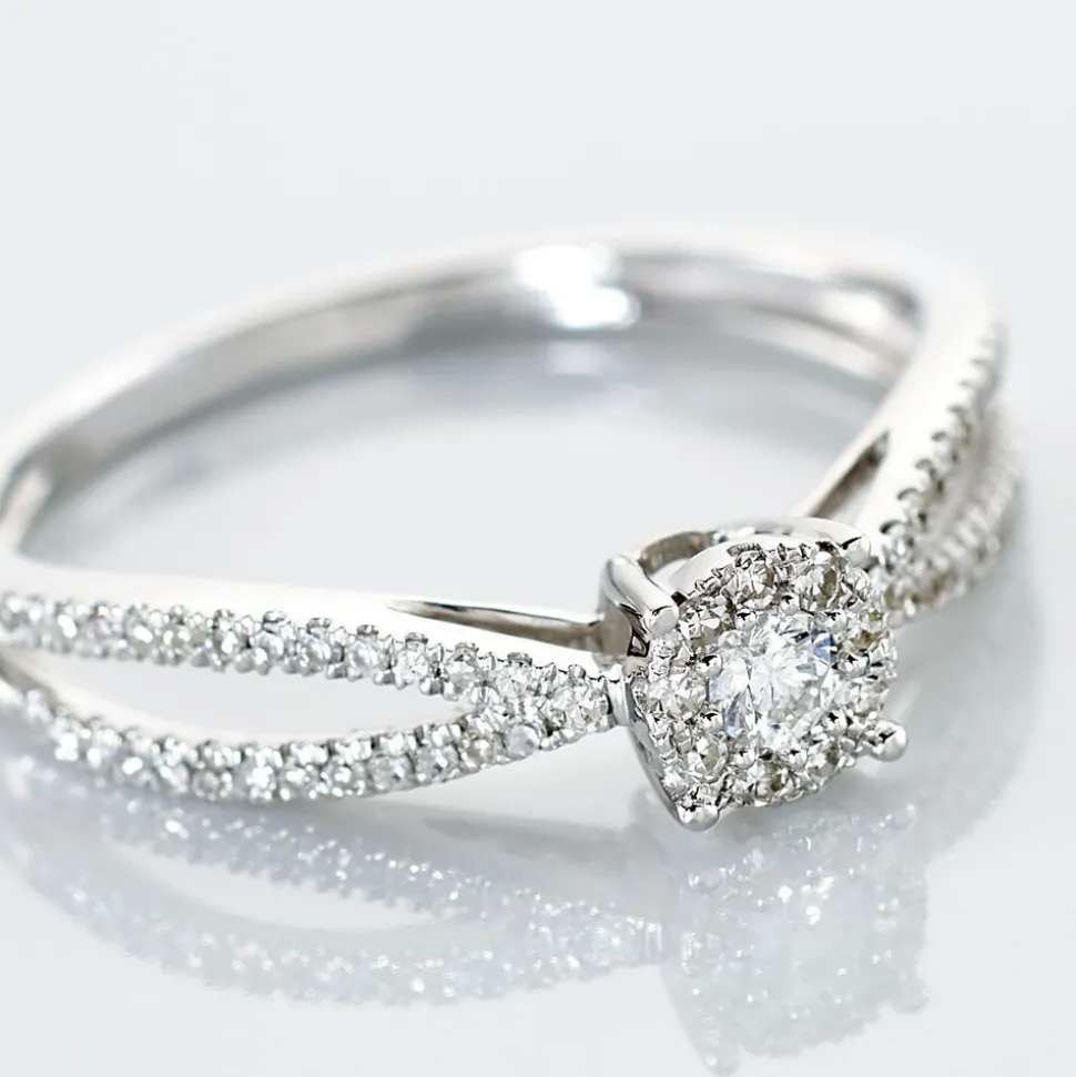 Bague Orphee Or Blanc Diamant