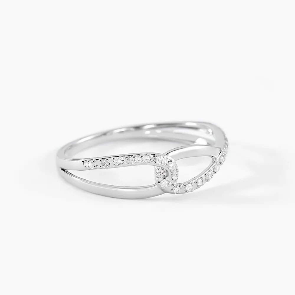 Marc Orian Bagues|Bagues Diamant > Bague Osanna Or Blanc Diamants