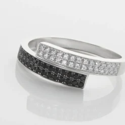 Bague Ouarida Argent Blanc Oxyde De Zirconium