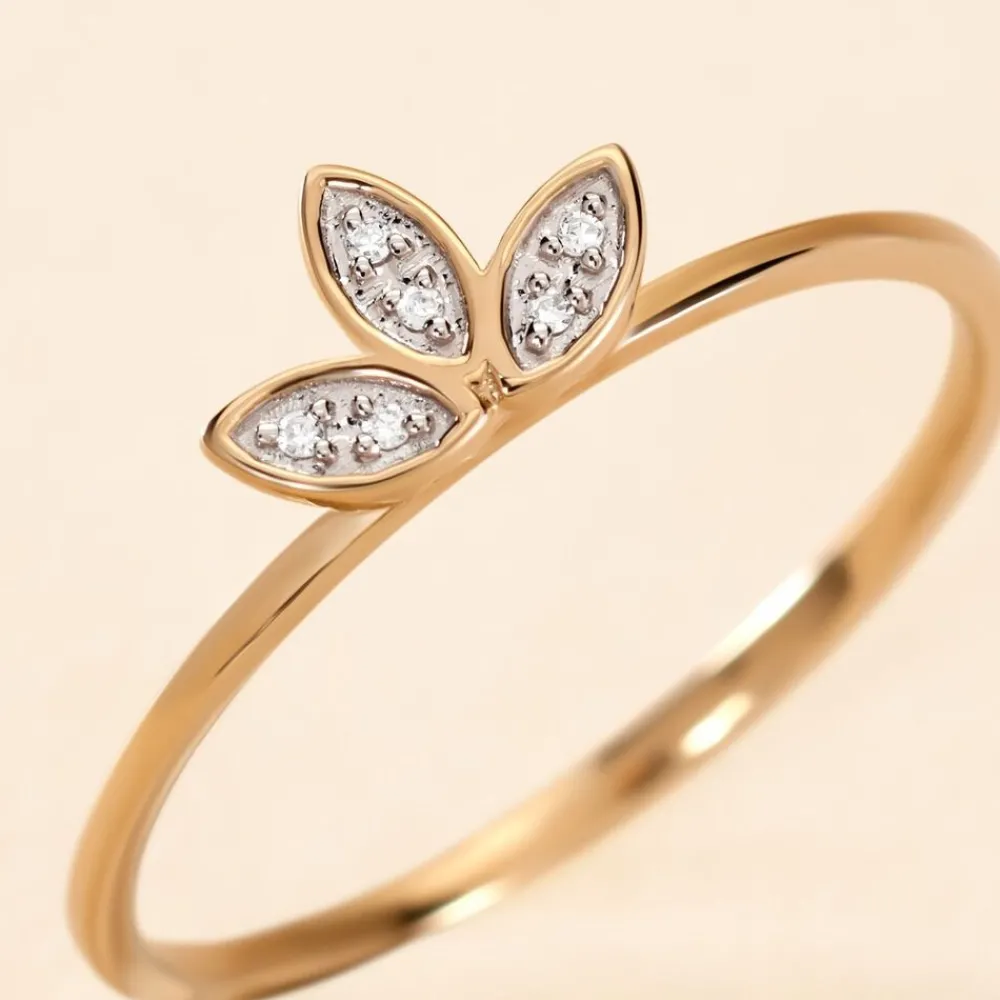 Marc Orian Bagues|Bagues Diamant > Bague Palmiritio Or Jaune Diamant