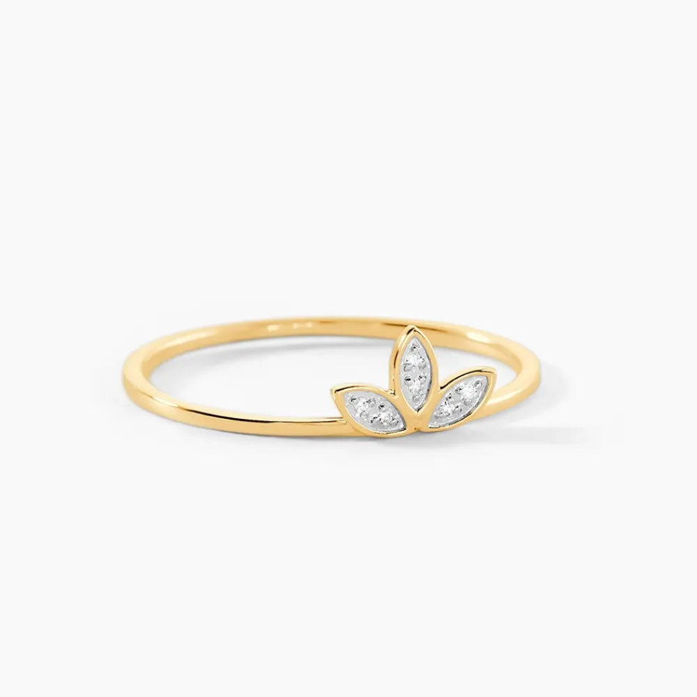 Marc Orian Bagues|Bagues Diamant > Bague Palmiritio Or Jaune Diamant