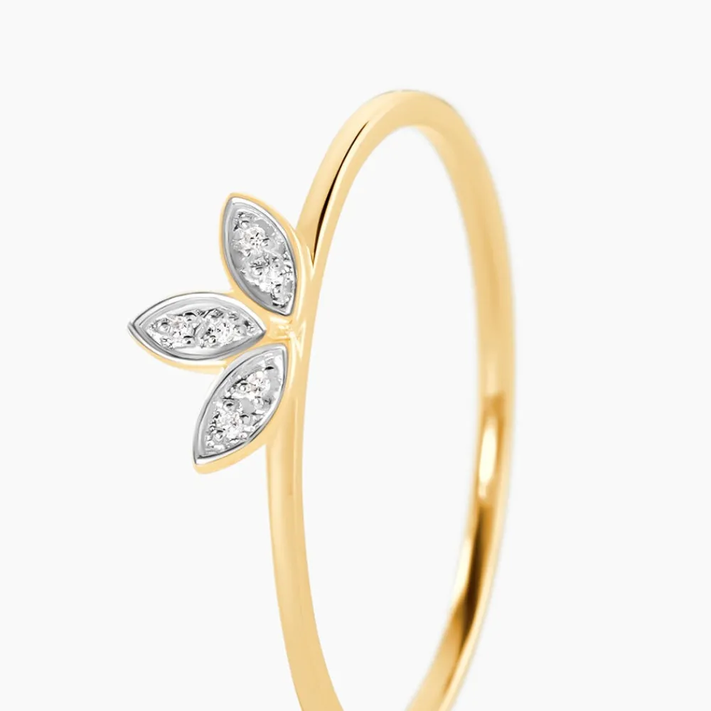 Marc Orian Bagues|Bagues Diamant > Bague Palmiritio Or Jaune Diamant
