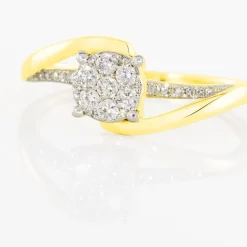 Marc Orian Anniversaire De Mariage|Bagues > Bague Petunia Or Jaune Diamant