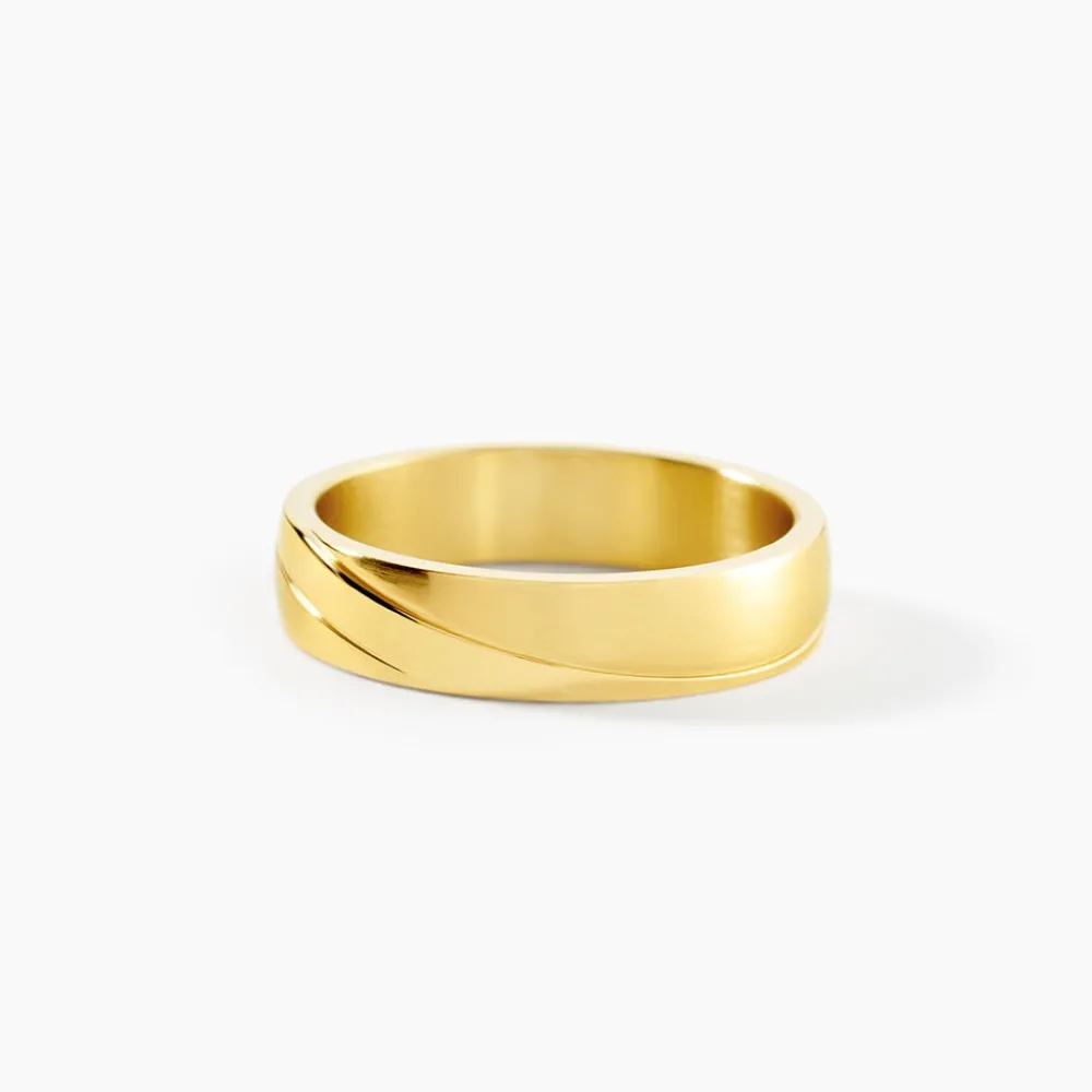 PHEBUS HIM Idées Cadeaux Homme|Bagues > Bague Acier Dore