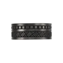 Bague Phebus Him Acier Noir