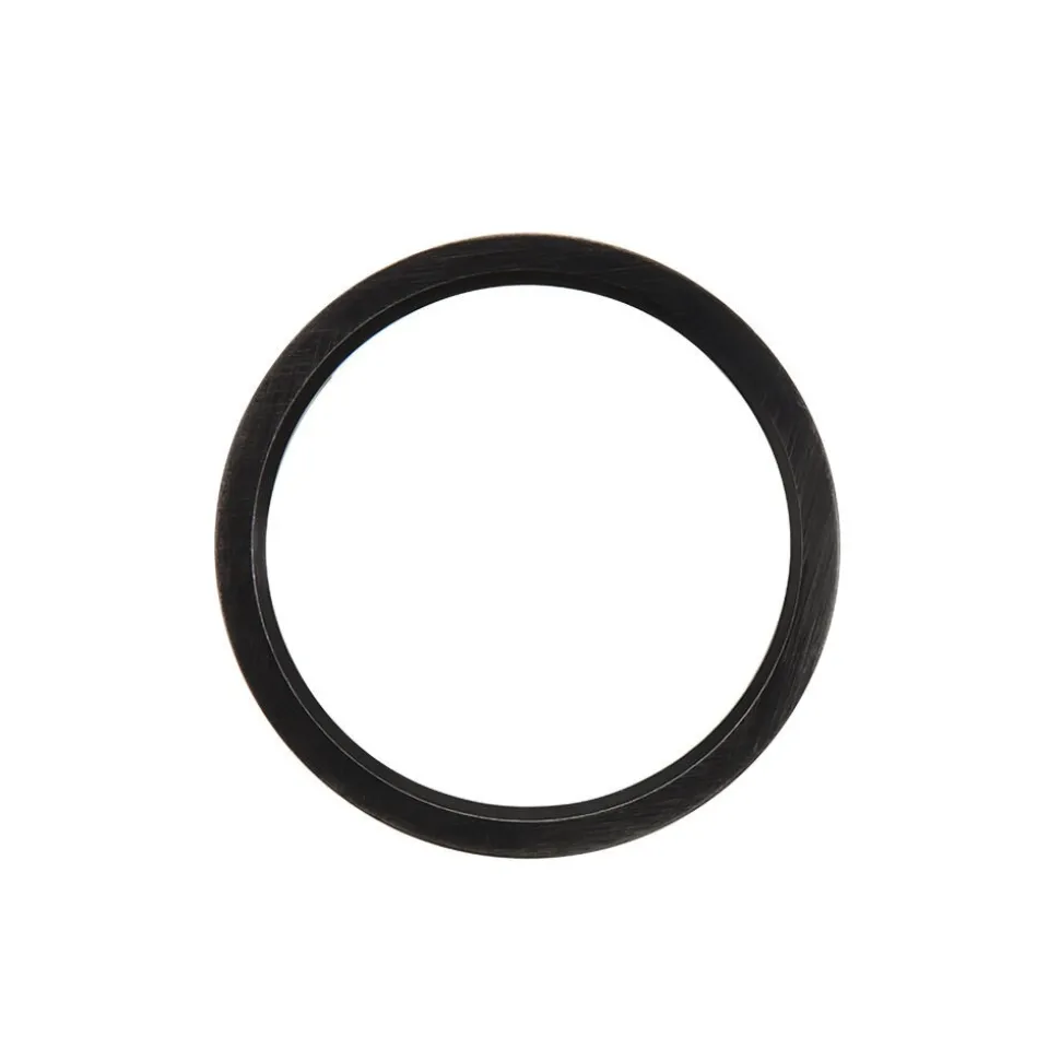 Bague Phebus Him Acier Noir