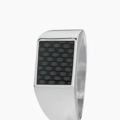 PHEBUS HIM Bagues Homme|Bagues > Bague Bruce Acier Blanc