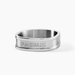 PHEBUS HIM Idées Cadeaux Homme|Bagues > Bague Classique Acier Blanc