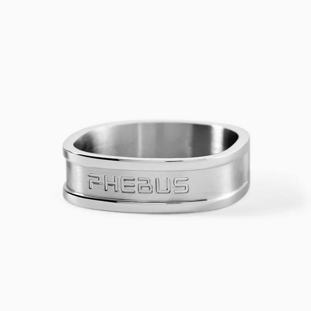 PHEBUS HIM Idées Cadeaux Homme|Bagues > Bague Classique Acier Blanc