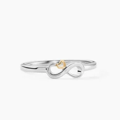 Marc Orian Bagues|Bagues Or Jaune > Bague Phedra Or Jaune Argent Blanc