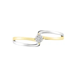 Marc Orian Anniversaire De Mariage|Bagues > Bague Pika Or Bicolore Diamant