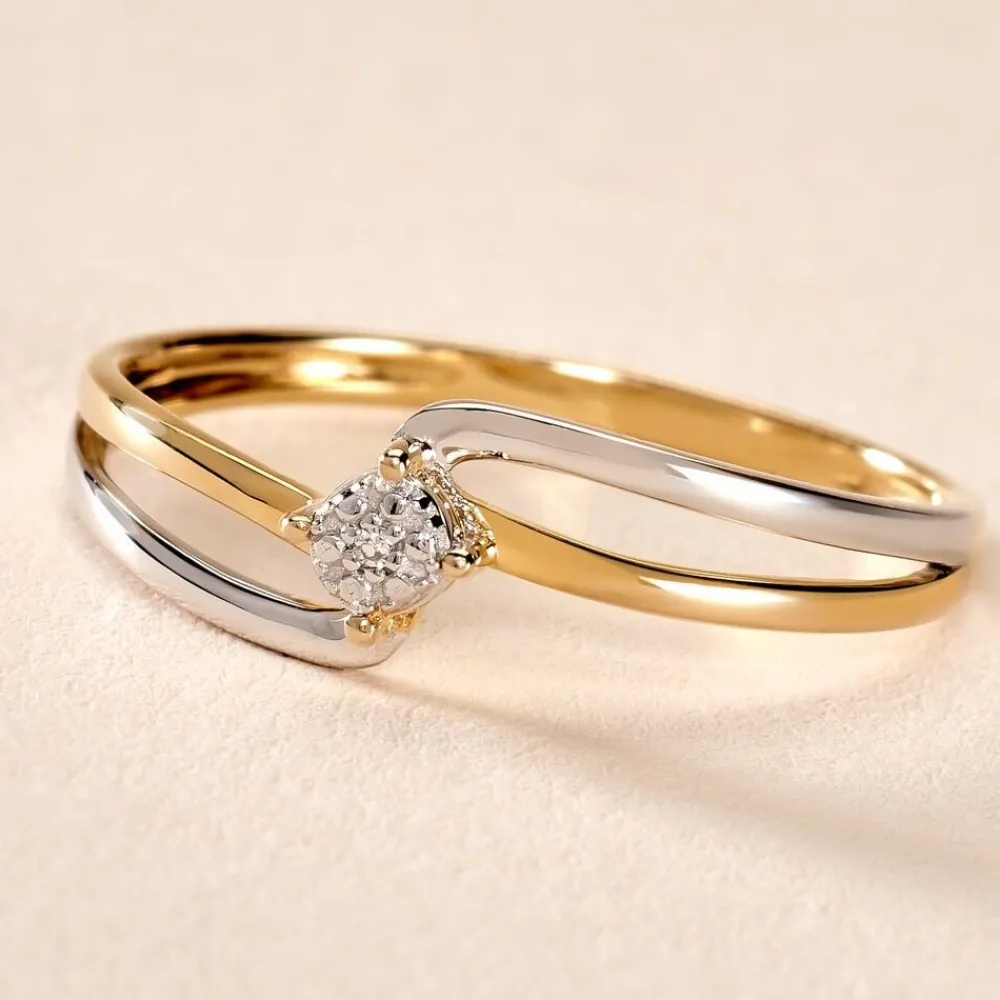 Marc Orian Anniversaire De Mariage|Bagues > Bague Pika Or Bicolore Diamant