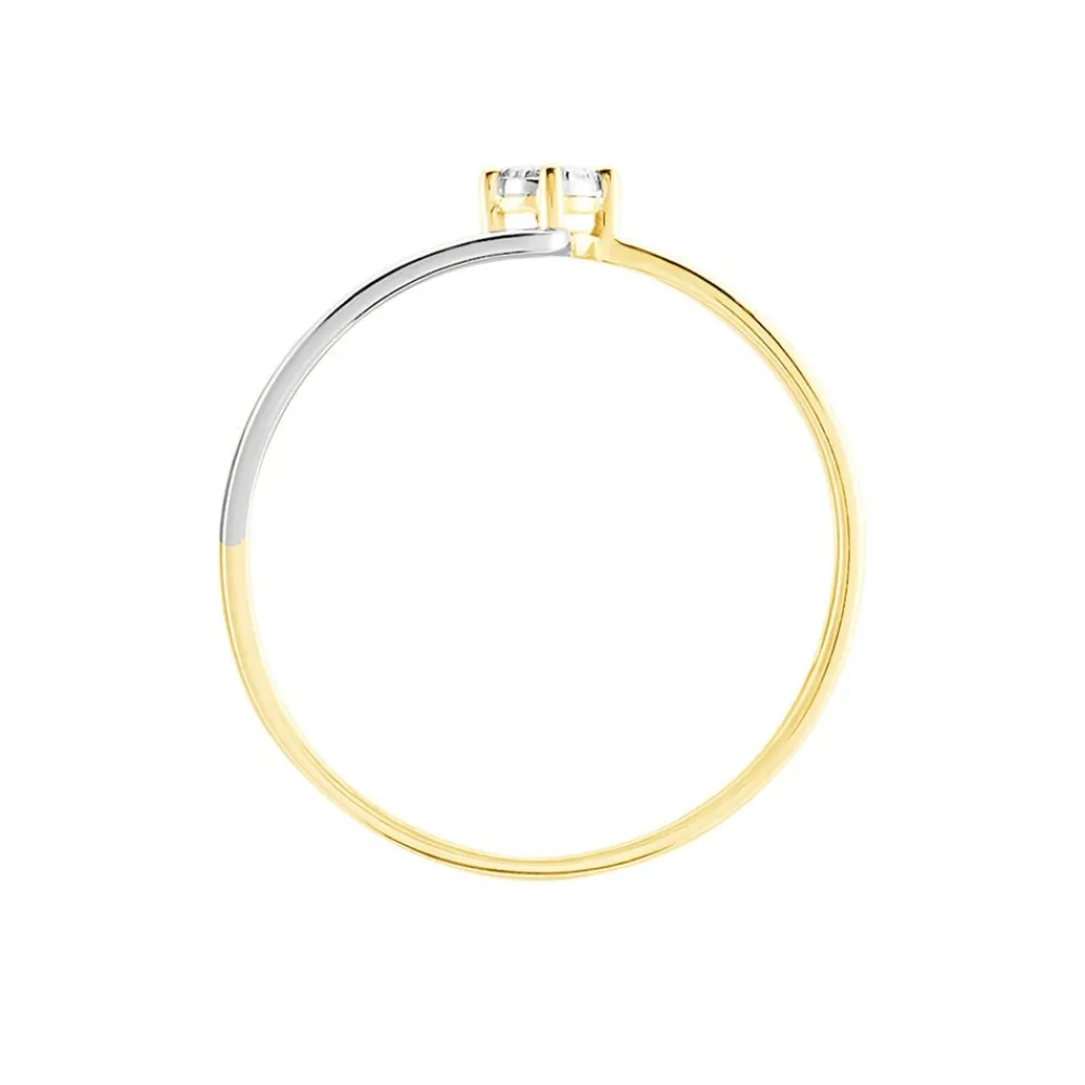 Marc Orian Anniversaire De Mariage|Bagues > Bague Pika Or Bicolore Diamant