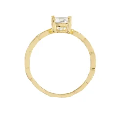 Bague Plaqué Or Kurt Oxydes De Zirconium