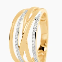 Bague Presilia Or Jaune Diamant