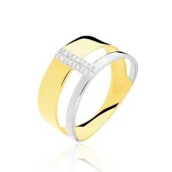 Marc Orian Bagues|Bagues Diamant > Bague Rainbow Or Bicolore Diamant