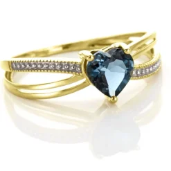 Marc Orian Anniversaire De Mariage|Bagues > Bague Real Or Jaune Topaze