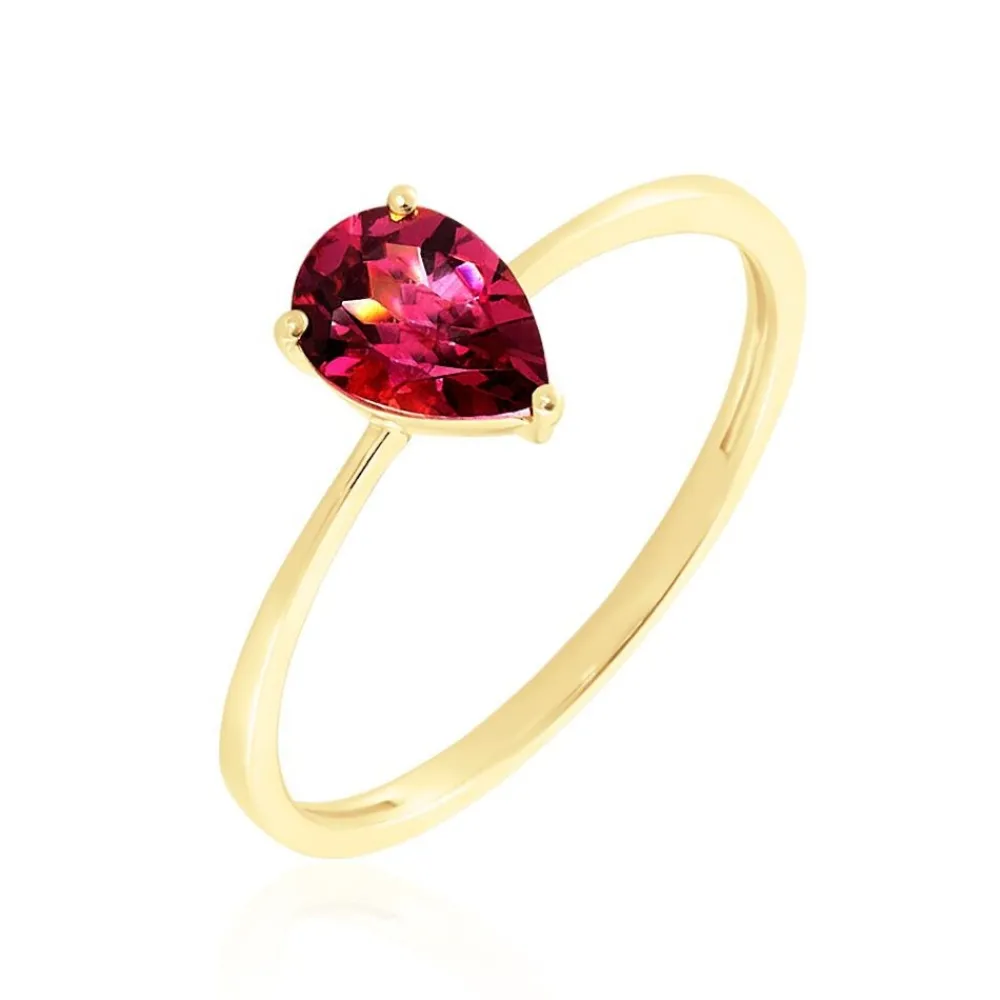 Marc Orian Anniversaire De Mariage|Bagues > Bague Rhodolite Fever Or Jaune Rhodolite