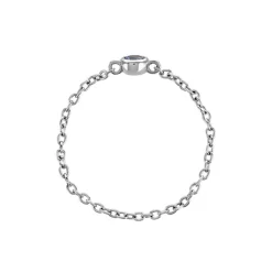 Marc Orian Bagues De Promesse|Bijoux Zirconium > Bague Rio Argent Blanc Oxyde De Zirconium argent blanc oxyde bleu