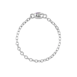 Bague Rio Argent Blanc Oxyde De Zirconium