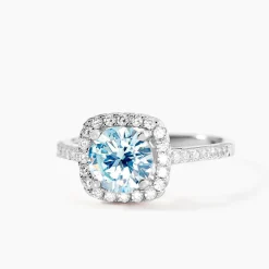 Bague Rio Argent Blanc Oxyde De Zirconium