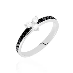 Marc Orian Bijoux Zirconium|Bagues > Bague Robinson Argent Oxydes De Zirconium