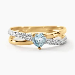 Bague Rory Or Jaune Topaze