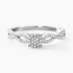 Marc Orian Anniversaire De Mariage|Bagues De Fiançailles > Bague Roseline Or Blanc Diamant