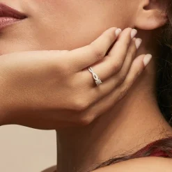 Marc Orian Anniversaire De Mariage|Bagues De Fiançailles > Bague Roseline Or Blanc Diamant