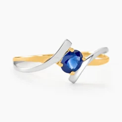 Marc Orian Anniversaire De Mariage|Bagues Saphir > Bague Rosmunda Or Bicolore Saphir