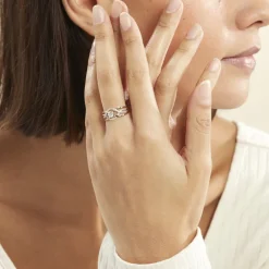 Marc Orian Bijoux Zirconium|Bagues > Bague Rozena Or Jaune Oxyde De Zirconium