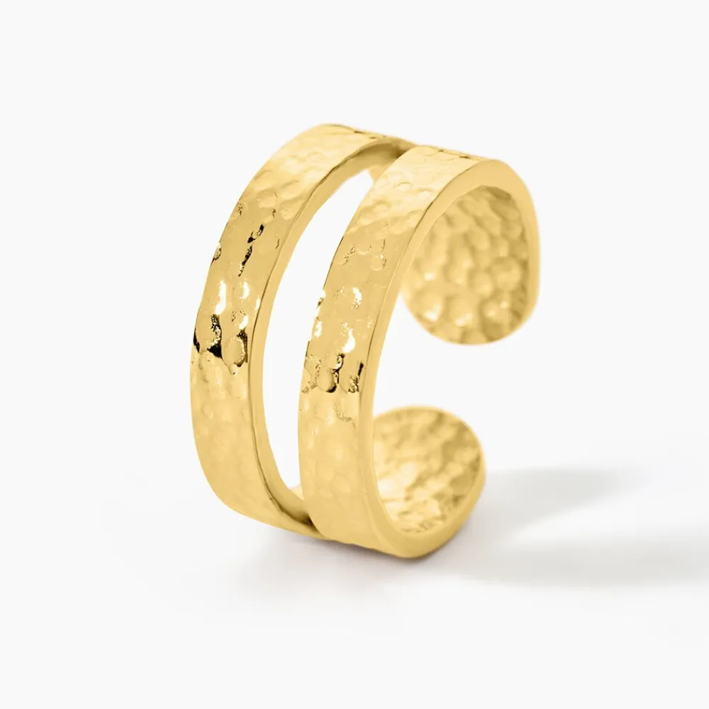 Marc Orian Bagues|Bijoux Acier Inoxydable > Bague Ruka Acier Jaune