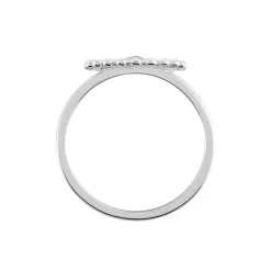 Marc Orian Bagues De Promesse|Bijoux Zirconium > Bague Salvia Argent Blanc Oxyde De Zirconium