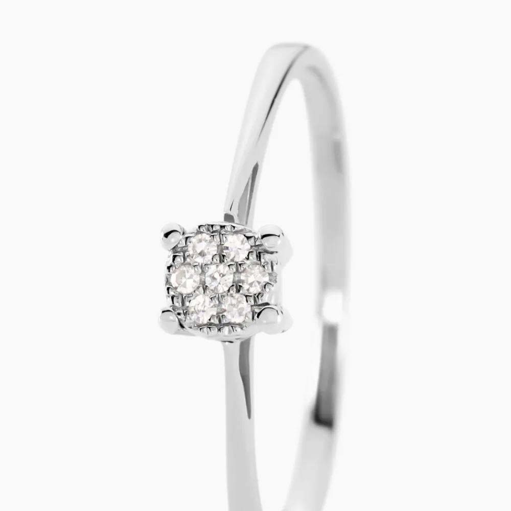 Marc Orian Anniversaire De Mariage|Bagues > Bague Sandrine Or Blanc Diamant