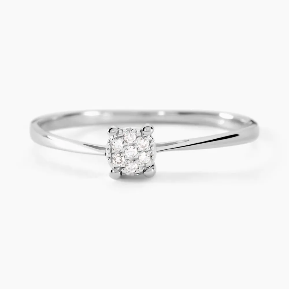 Marc Orian Anniversaire De Mariage|Bagues > Bague Sandrine Or Blanc Diamant