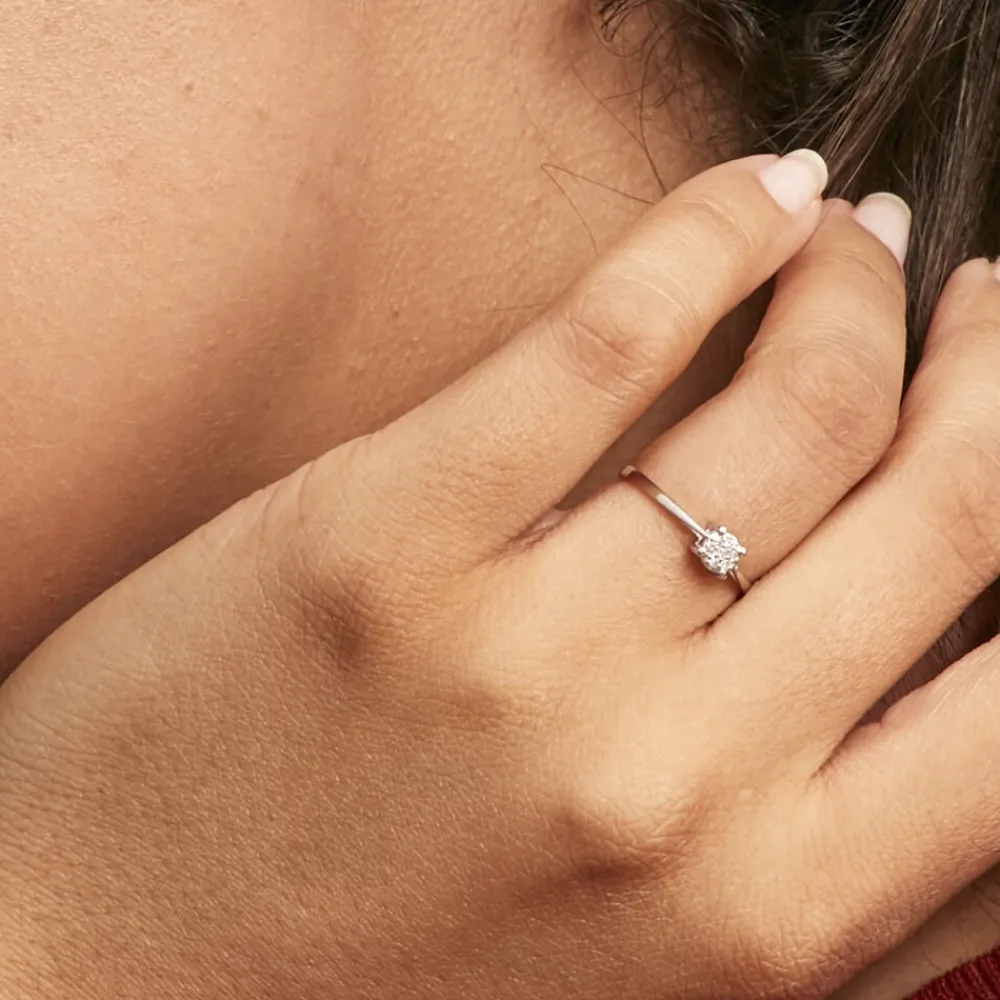 Marc Orian Anniversaire De Mariage|Bagues > Bague Sandrine Or Blanc Diamant