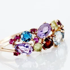 Marc Orian Anniversaire De Mariage|Bagues > Bague Sare Or Rose Topaze Et Oxyde De Zirconium