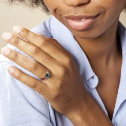 Marc Orian Anniversaire De Mariage|Bagues > Bague Sare Or Rose Topaze Et Oxyde De Zirconium