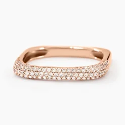Bague Sattya Argent Blanc Oxyde De Zirconium