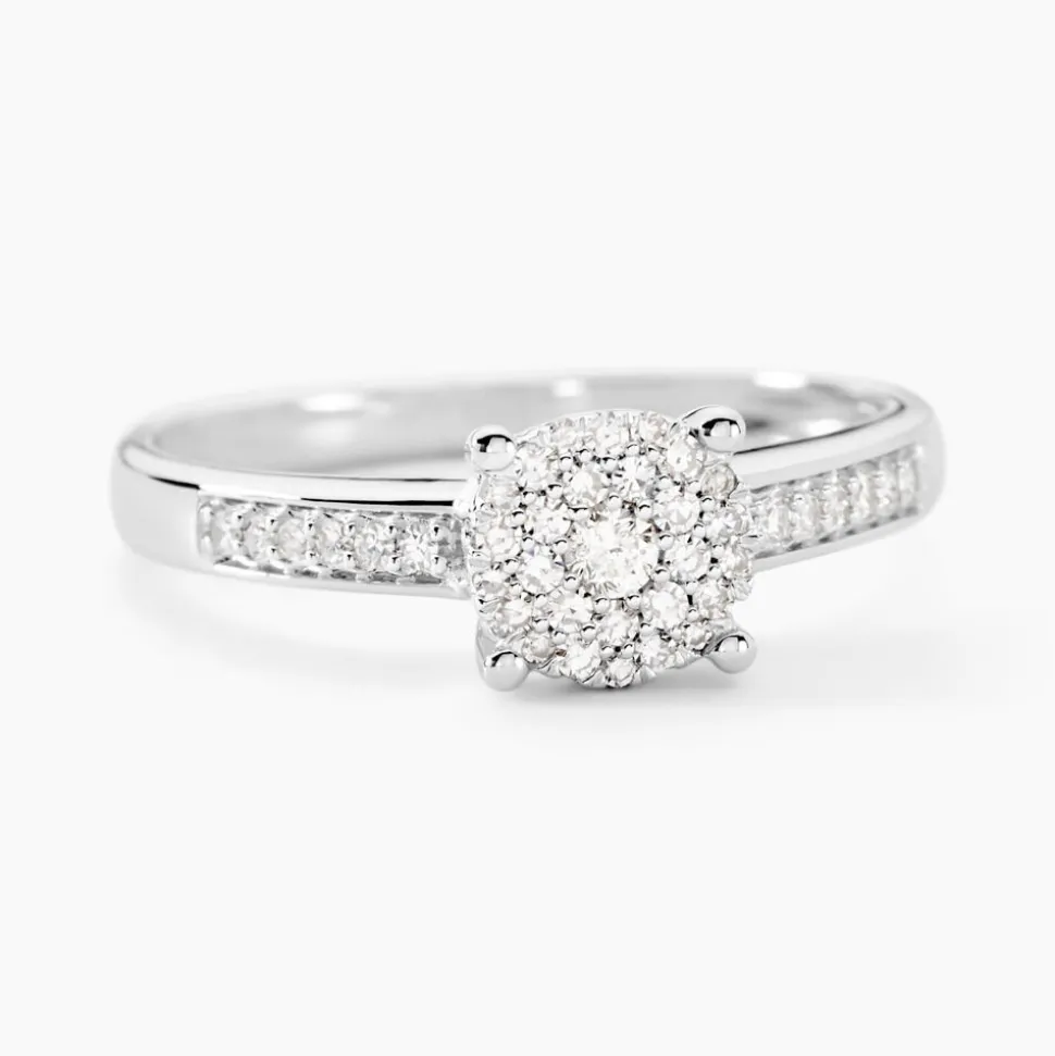 Bague Serena Or Blanc Diamant