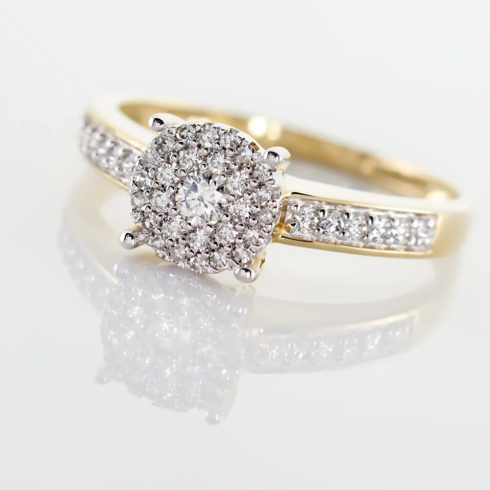 Bague Serena Or Jaune Diamant