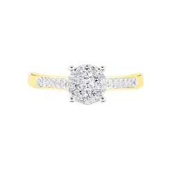 Bague Serena Or Jaune Diamant