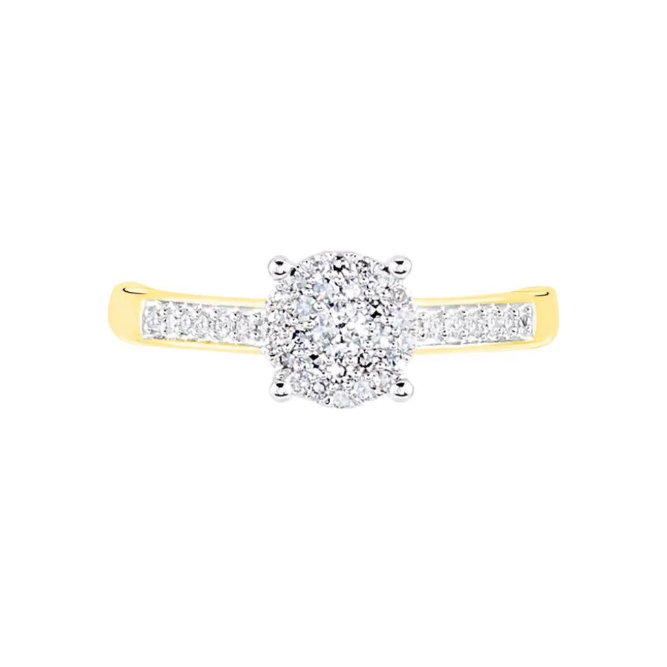Bague Serena Or Jaune Diamant