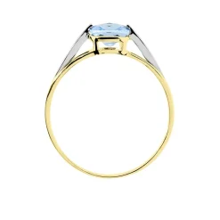 Marc Orian Anniversaire De Mariage|Bagues > Bague Sidoine Or Bicolore Topaze