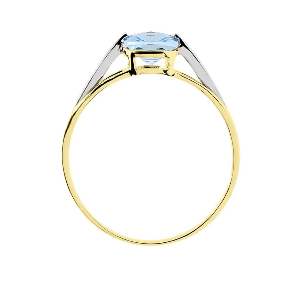 Marc Orian Anniversaire De Mariage|Bagues > Bague Sidoine Or Bicolore Topaze
