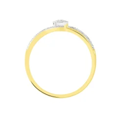 Marc Orian Parures De Mariage|Anniversaire De Mariage > Bague Sillona Or Jaune Diamant