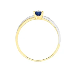 Marc Orian Anniversaire De Mariage|Bagues Saphir > Bague Skylar Diamant or bicolore saphir